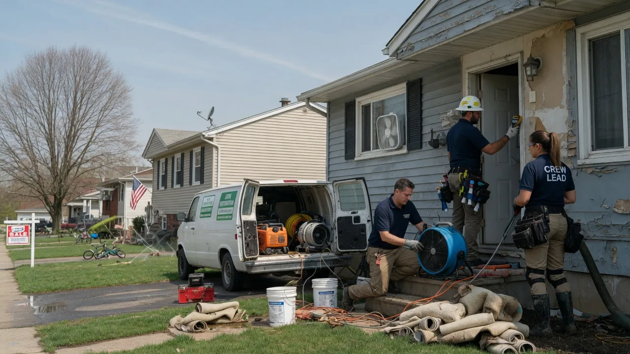 Flood Cleanup in Kingston Mines, IL near me