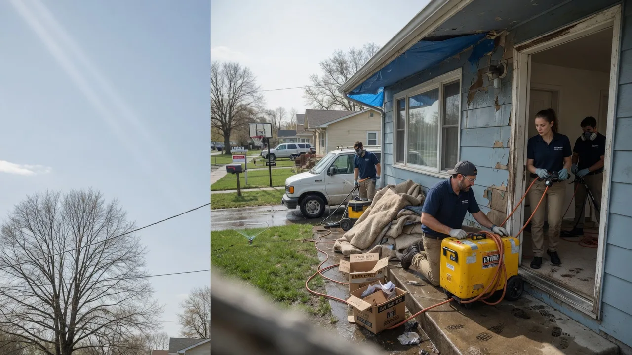 Basement Flood Cleanup in Kingston Mines, IL near me